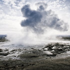 Voice of Iceland geyser