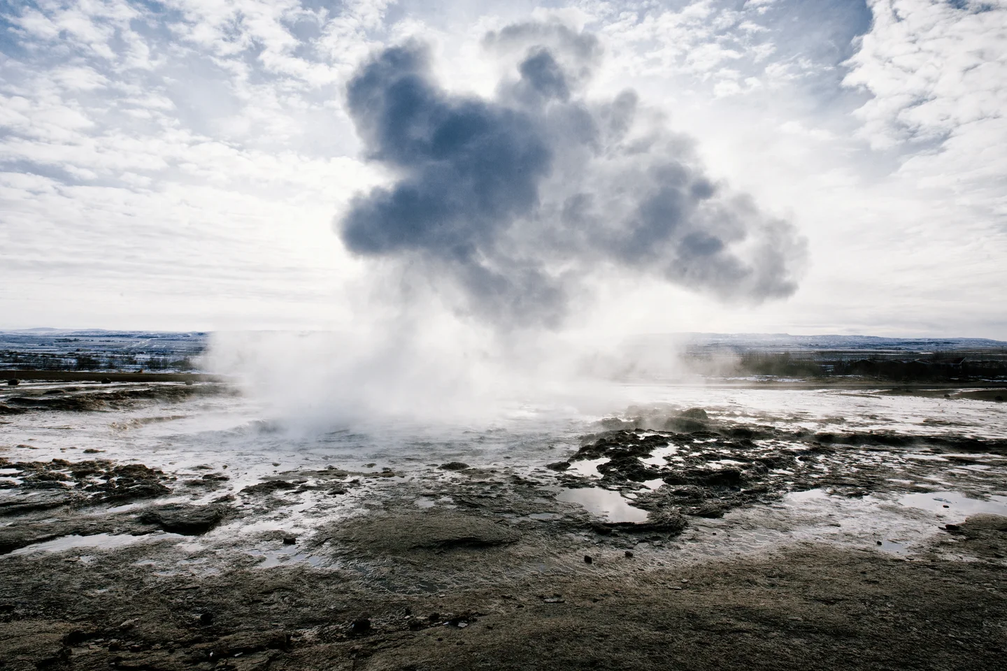 Voice of Iceland geyser