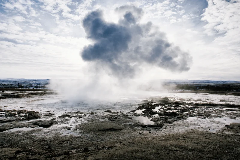 Voice of Iceland geyser