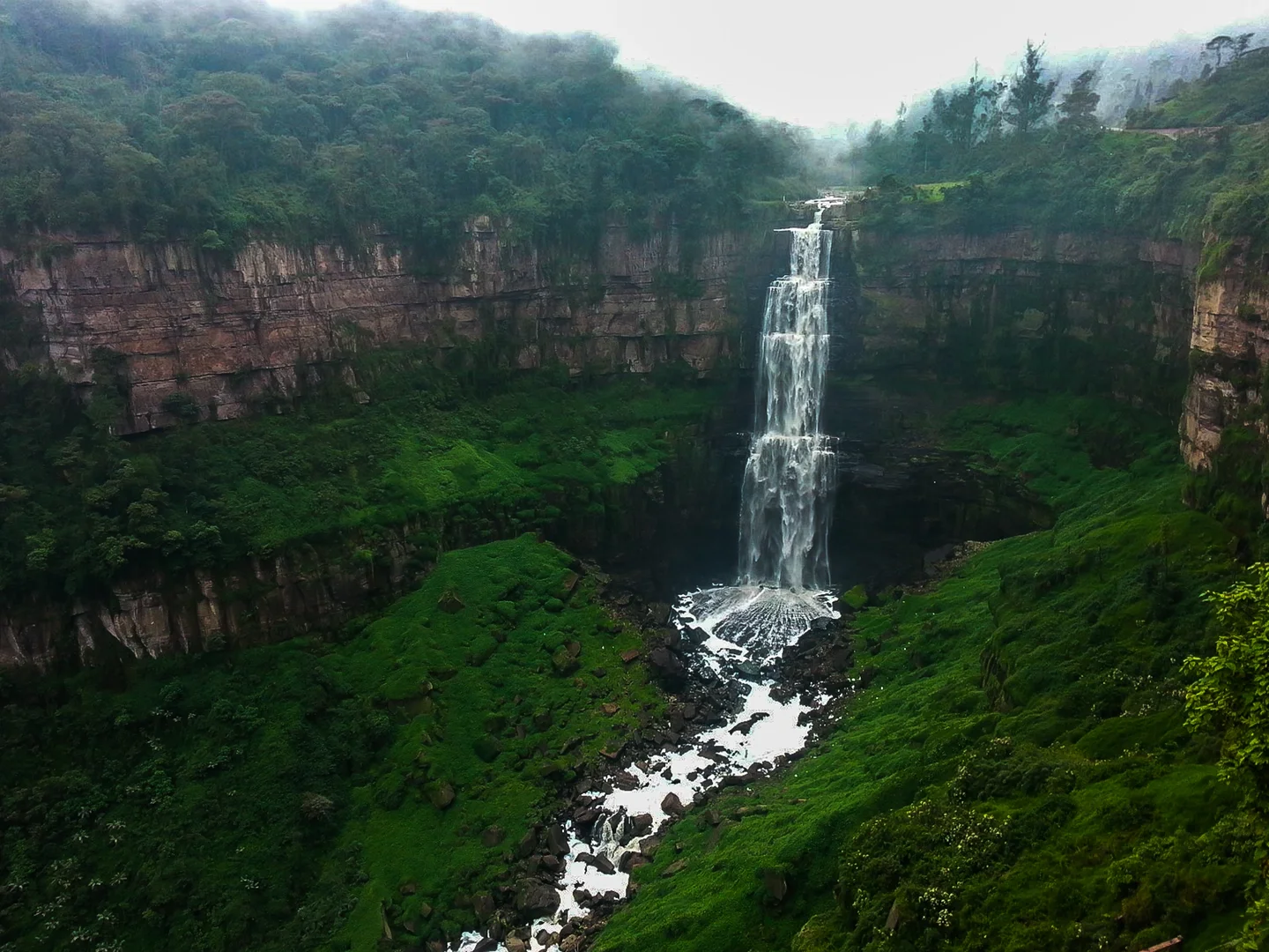The great jump of the Tequendama