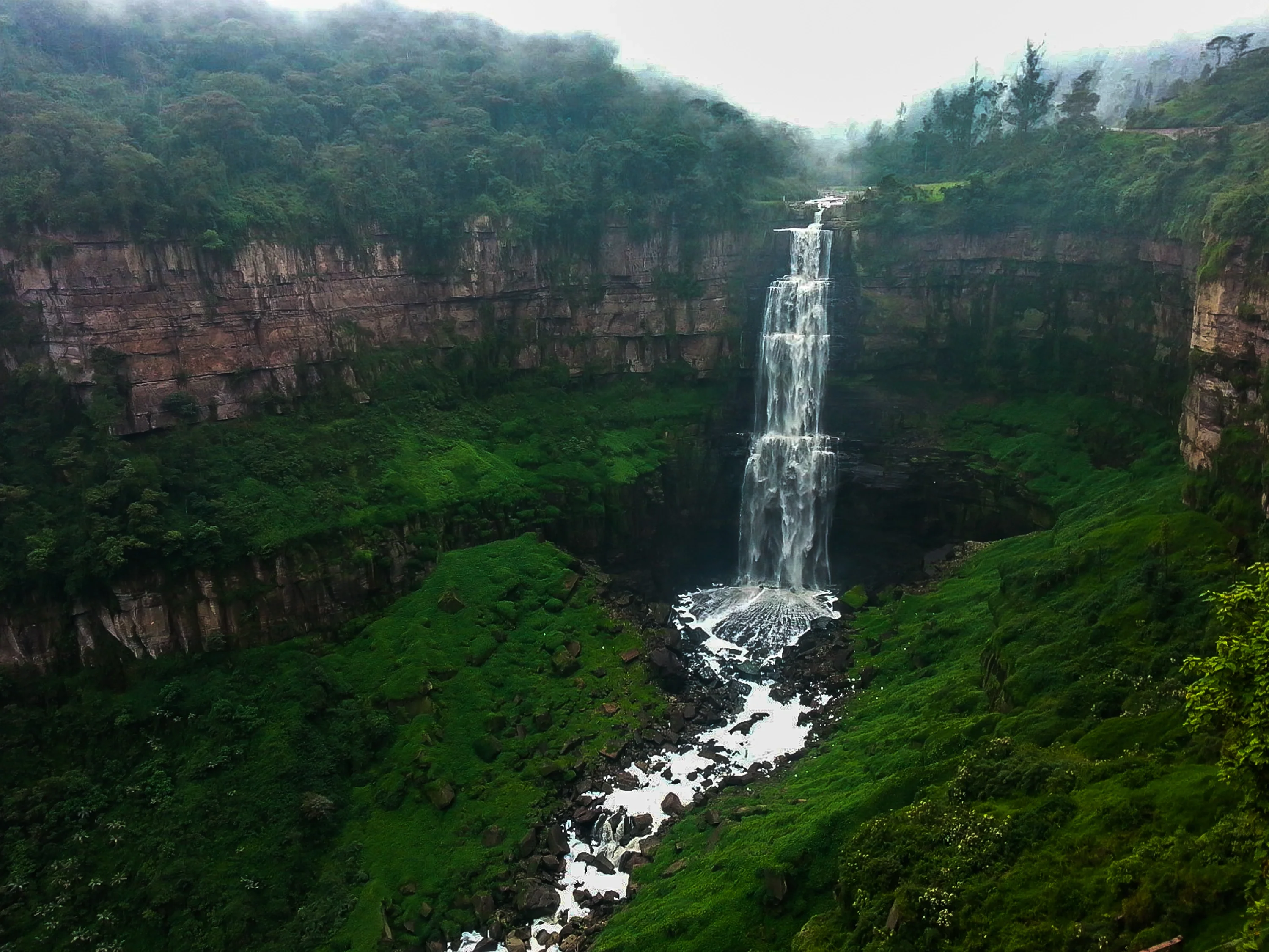 The great jump of the Tequendama