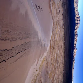 Magical pattern in the sand
