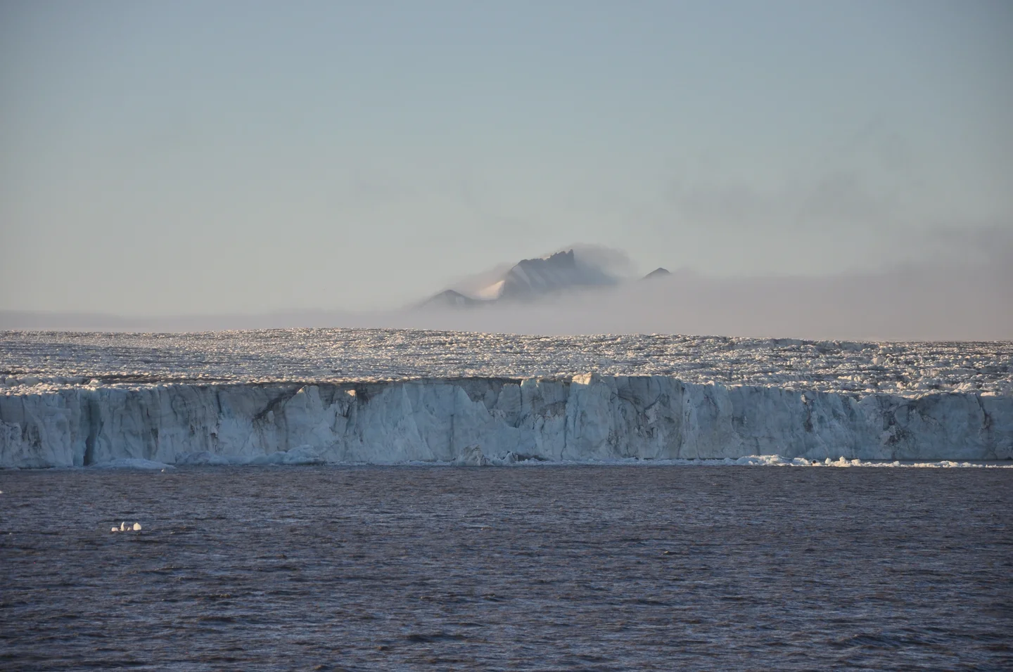 Hornsund glacier of Spitsbergen in Svalbard