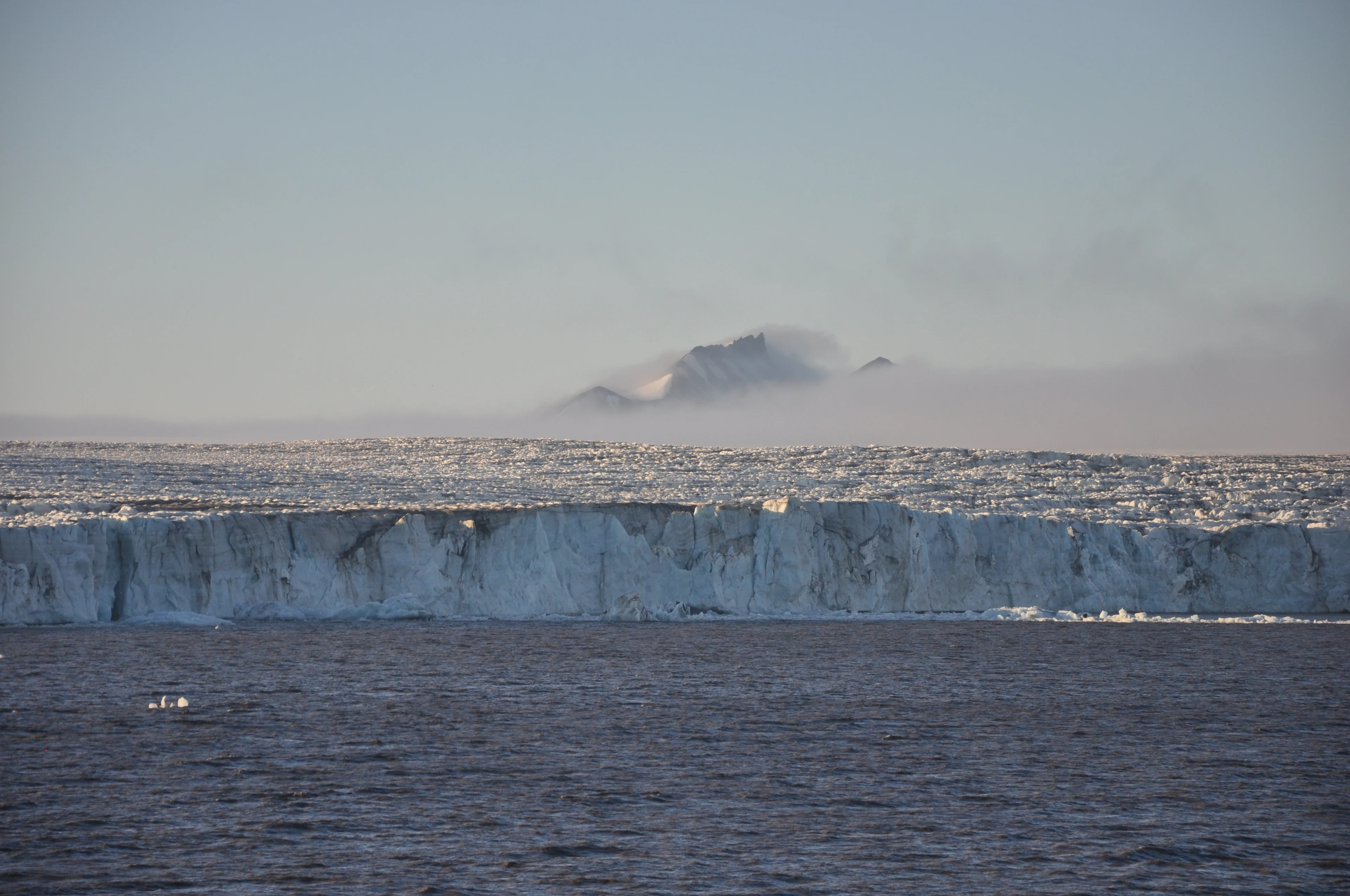 Hornsund glacier of Spitsbergen in Svalbard