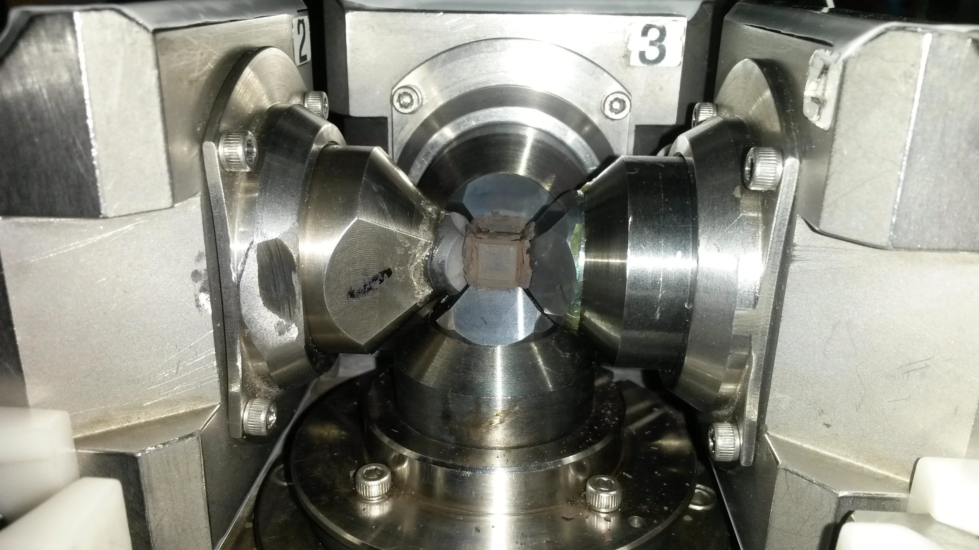 Labquakes from high-pressure synchrotron experiments