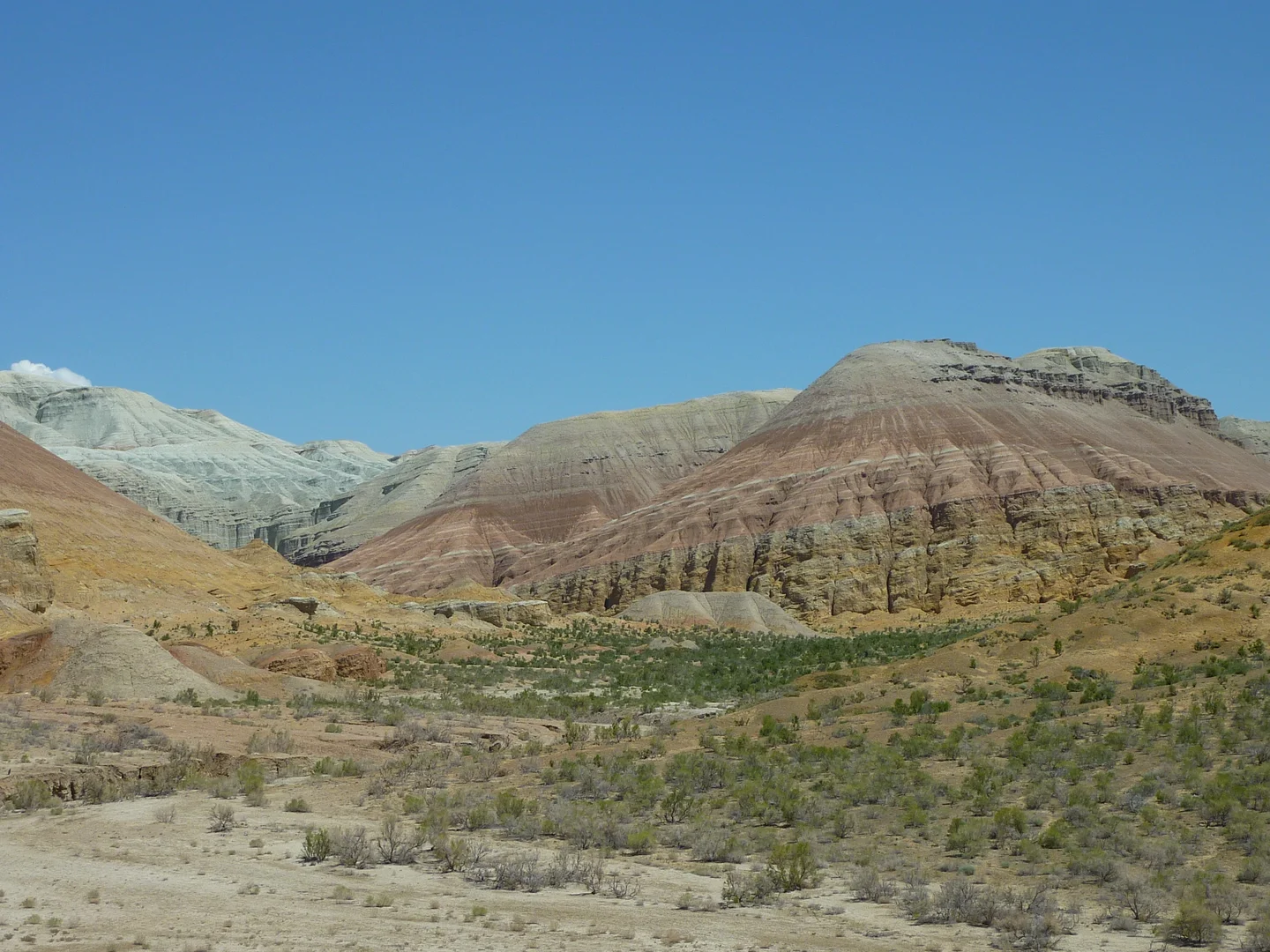 Altyn-Emel moonscape, Kazakhstan