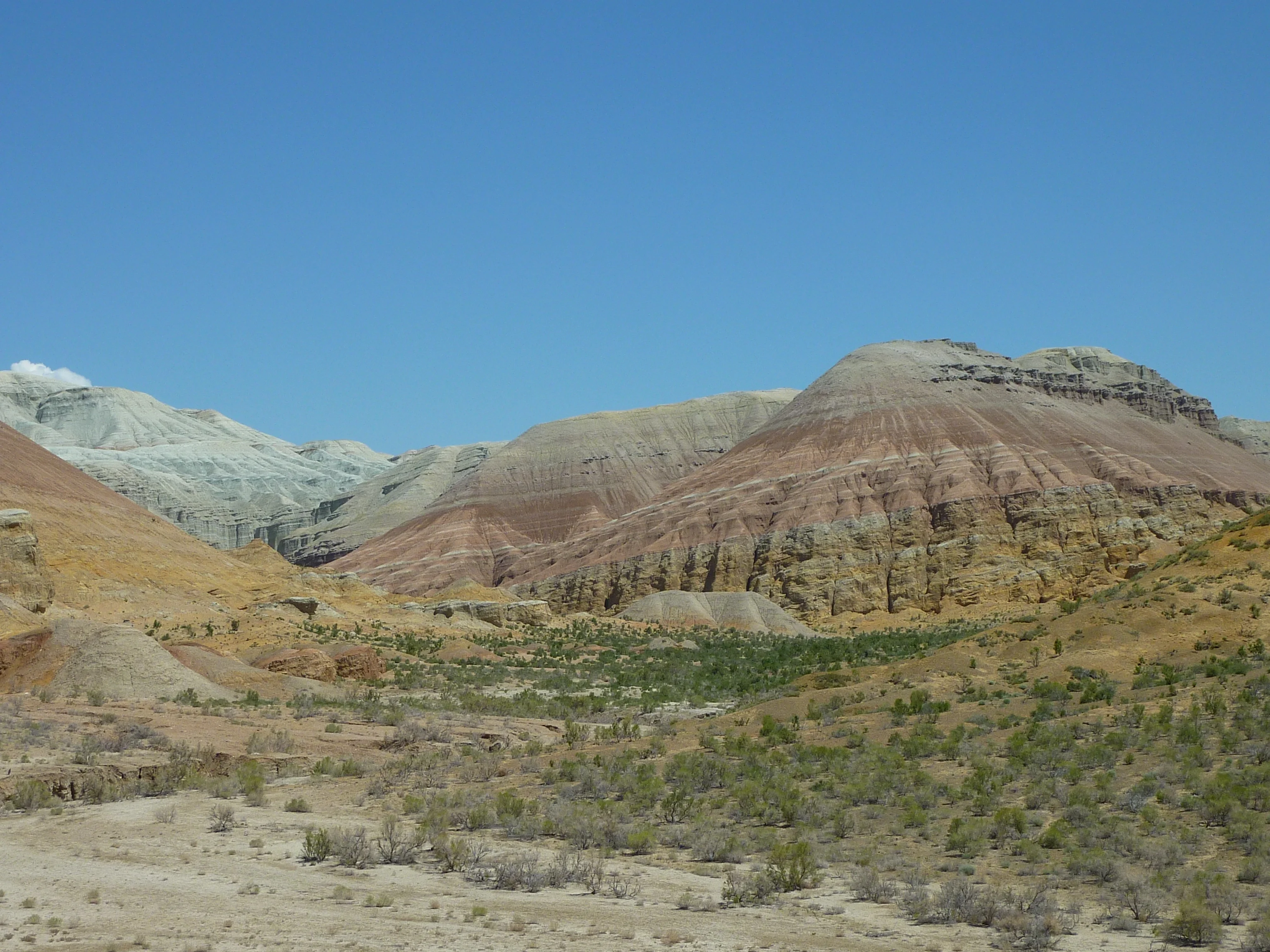 Altyn-Emel moonscape, Kazakhstan