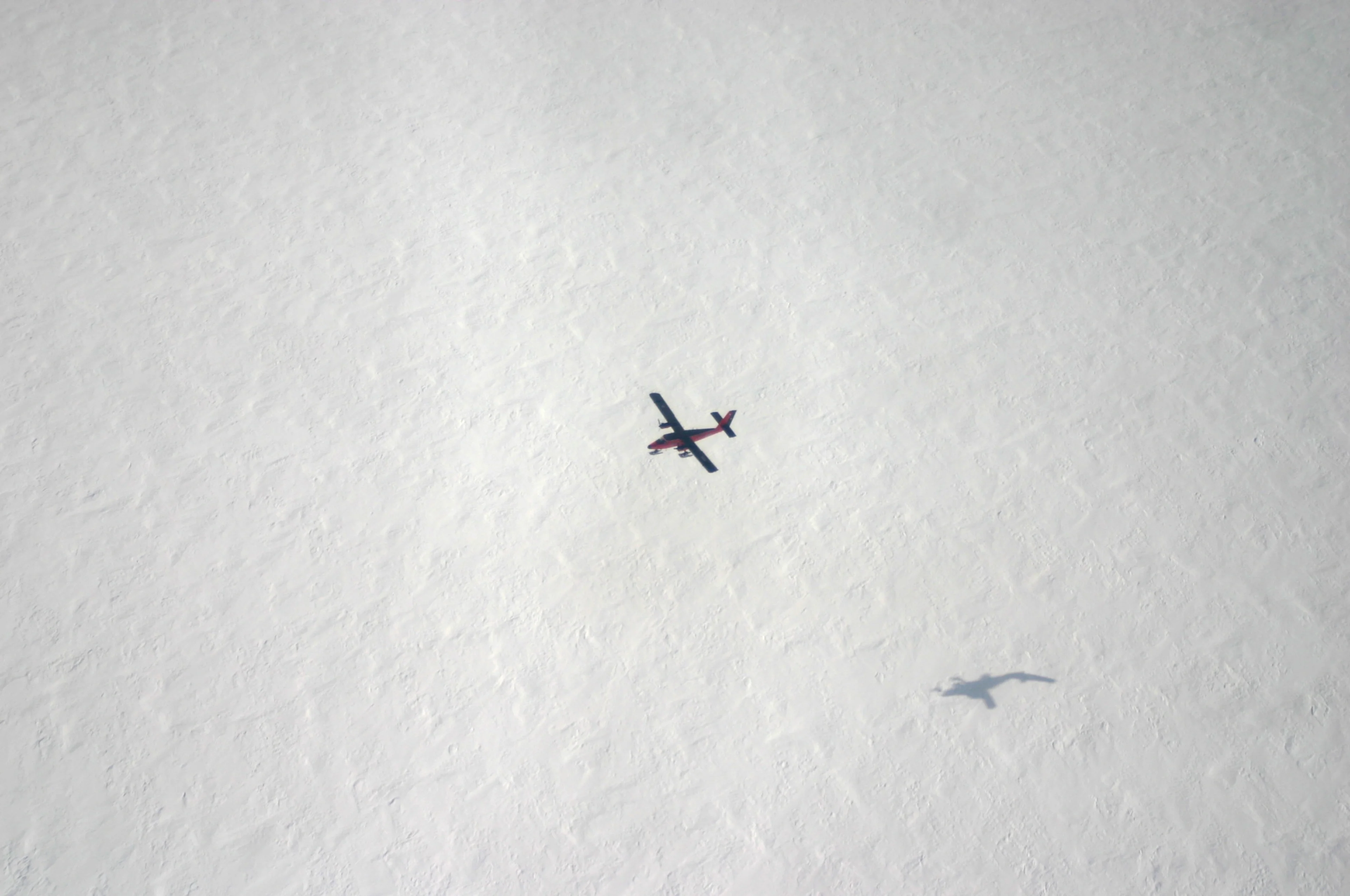 Shadow over the glacier