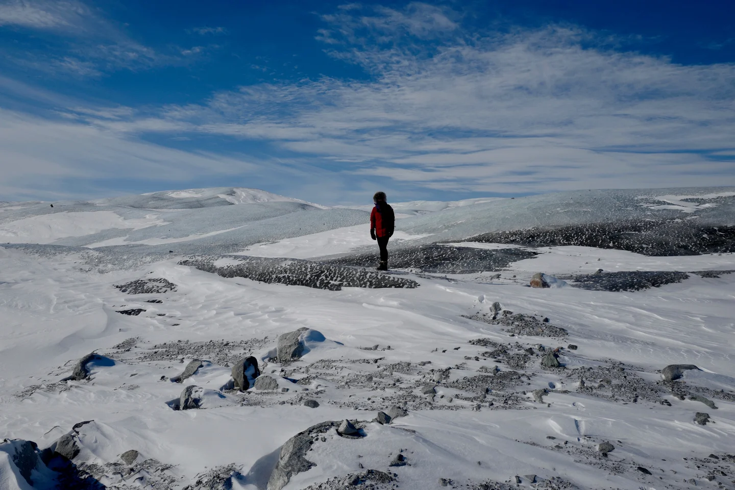 Standing on ice that is thousands of years old - how much longer will it last?