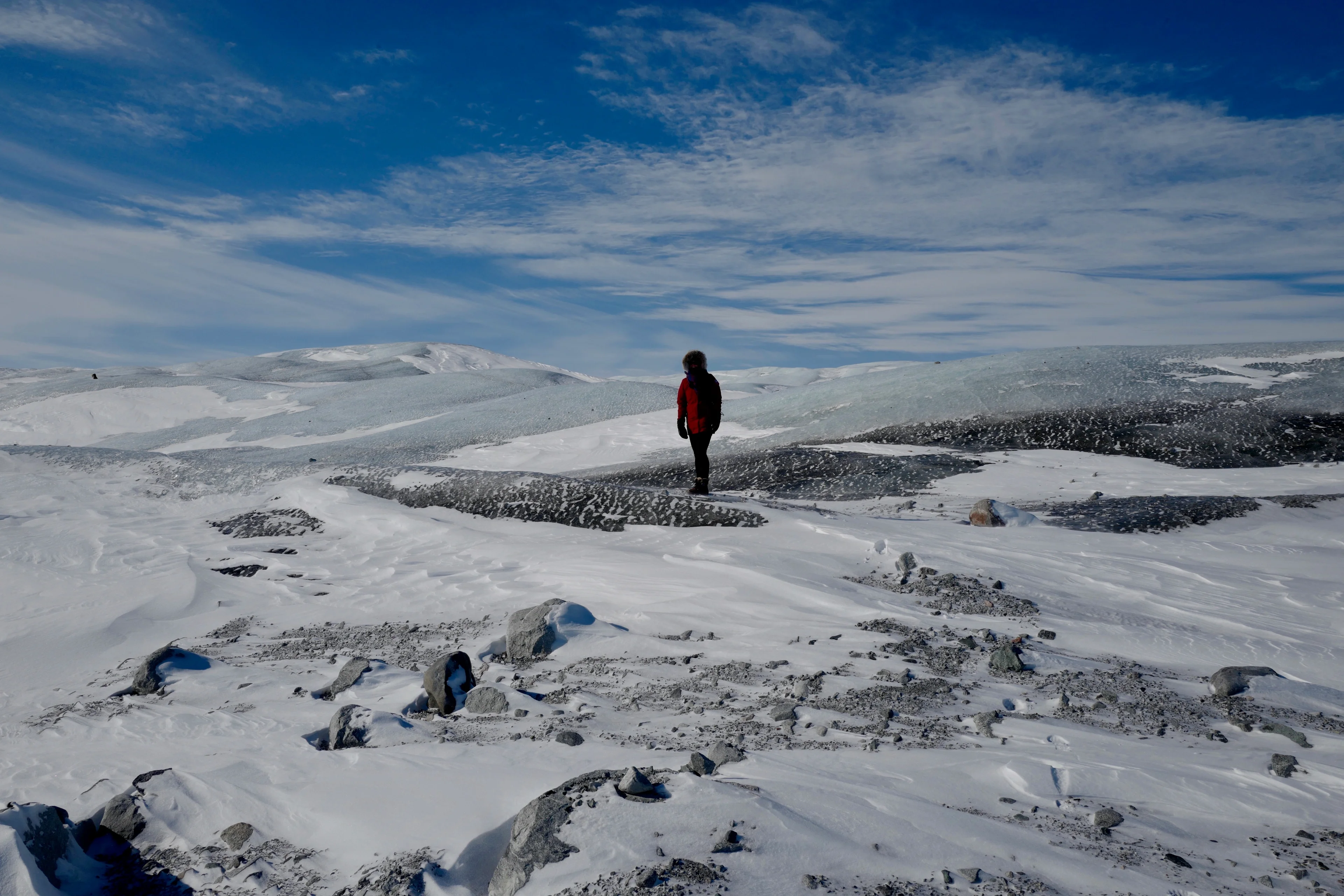 Standing on ice that is thousands of years old - how much longer will it last?