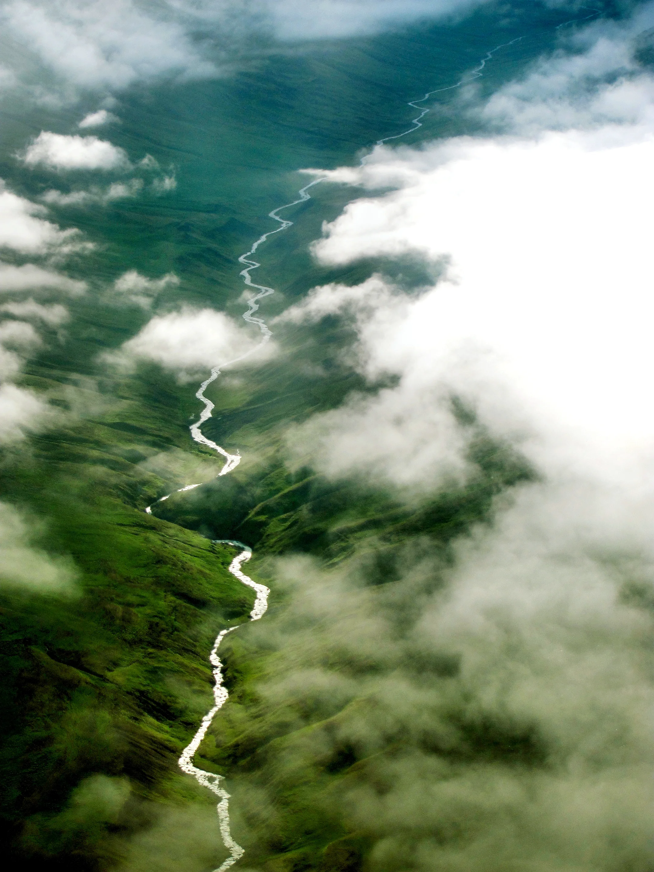 Ethereal stream, Iceland