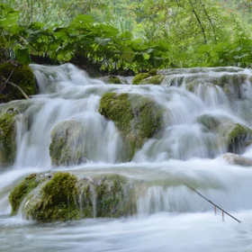 Waterfall at Plitvice National Park