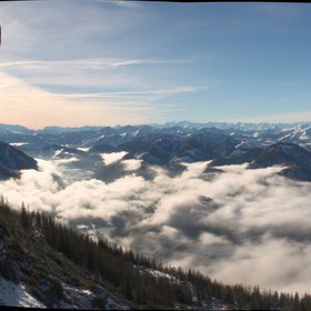 The Austrian Alps in Winter