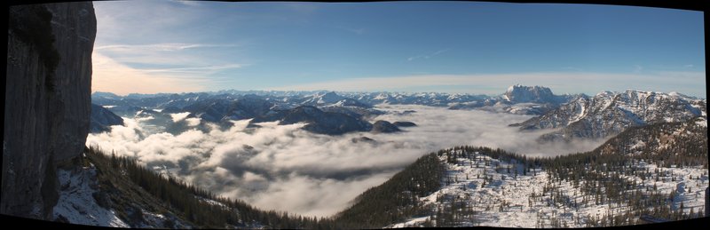 The Austrian Alps in Winter