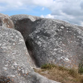 Worn-Out Granite Outcrop