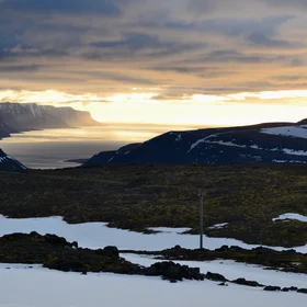 Somewhere over the Westfjords