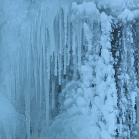Different shapes of ice