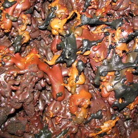 Pyroduct lava splatter