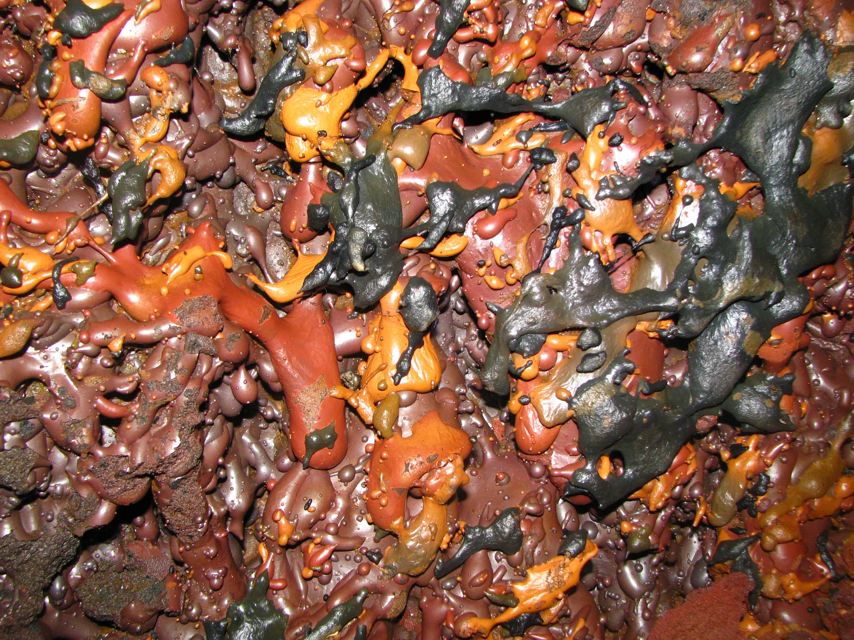 Pyroduct lava splatter