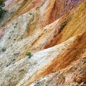 Coloured sediments of Rudice beds