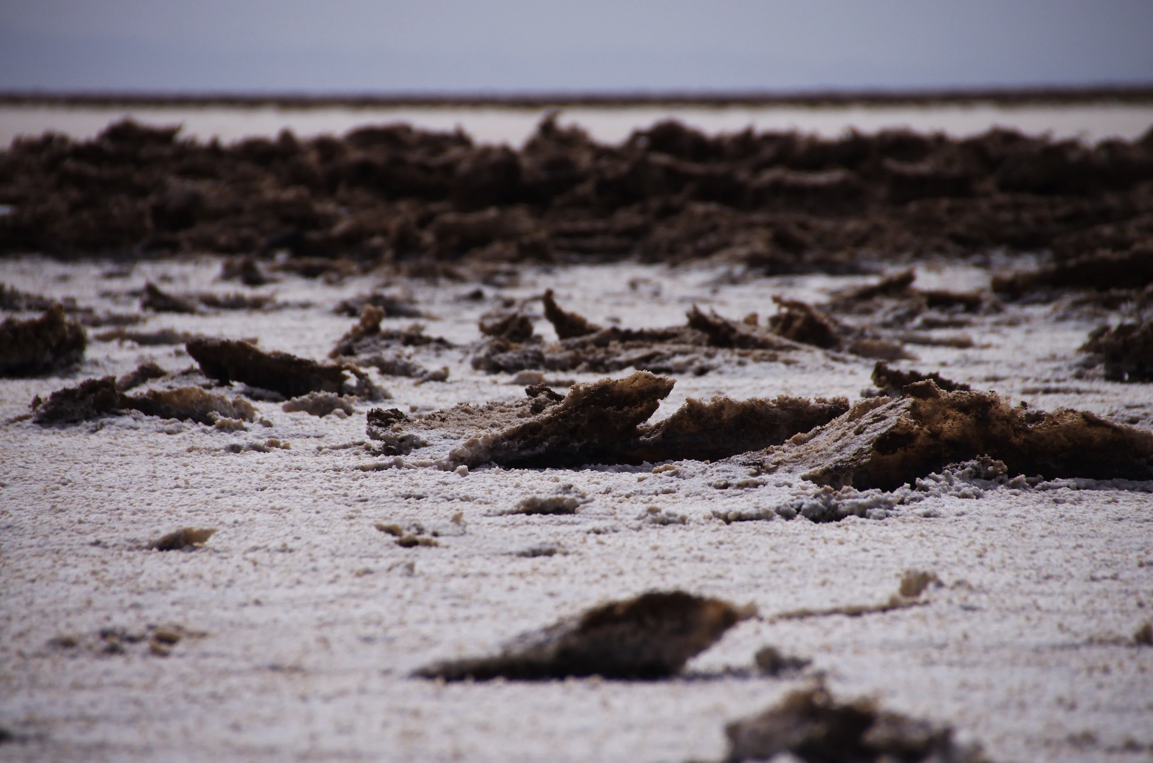 Broken Earth in Irans Desert