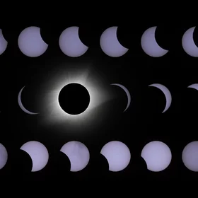 Phases of the 2017 Solar Eclipse