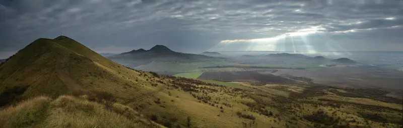 Raná in the volcanic České středohoří Mts