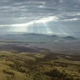 Raná in the volcanic České středohoří Mts