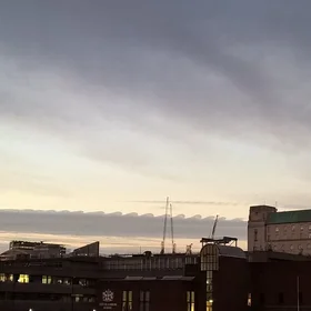 Kelvin-Helmoltz clouds at sunset