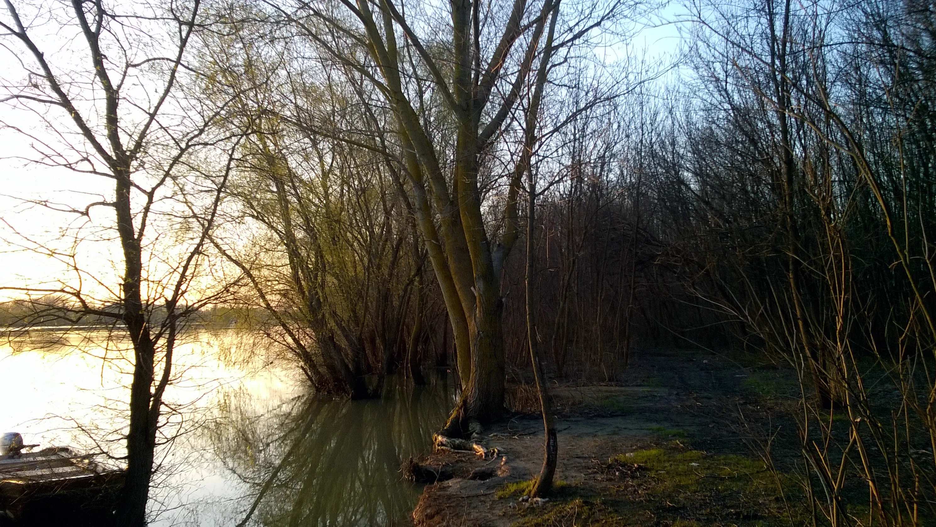 Sunset at Danube Delta