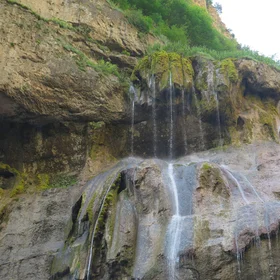 Chegem waterfalls, Caucasus, Russia