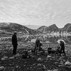 Wondering in Watkins Fjord, East Greenland