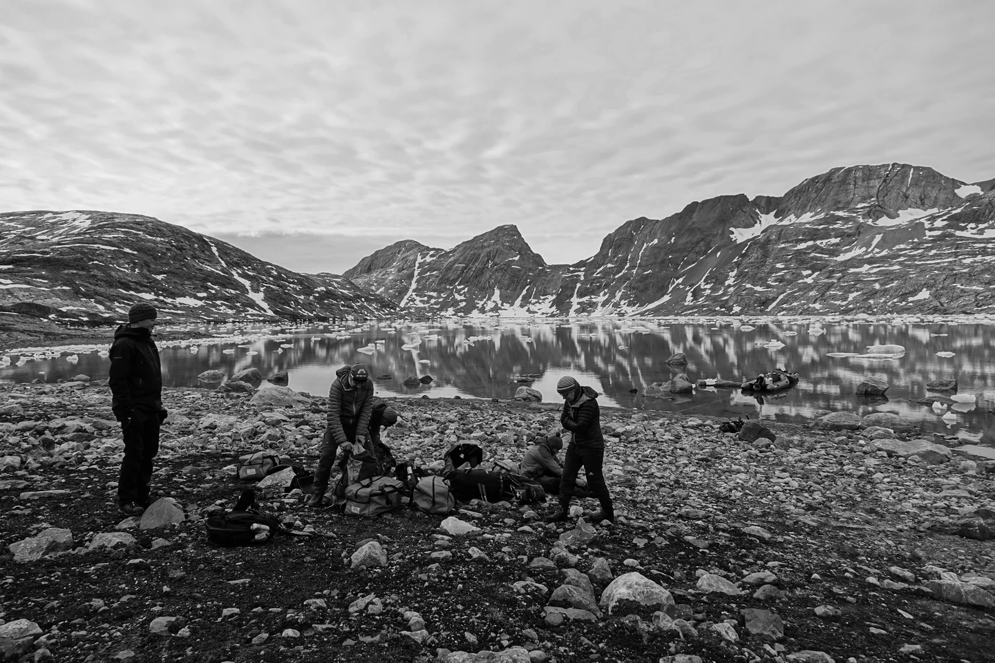 Wondering in Watkins Fjord, East Greenland