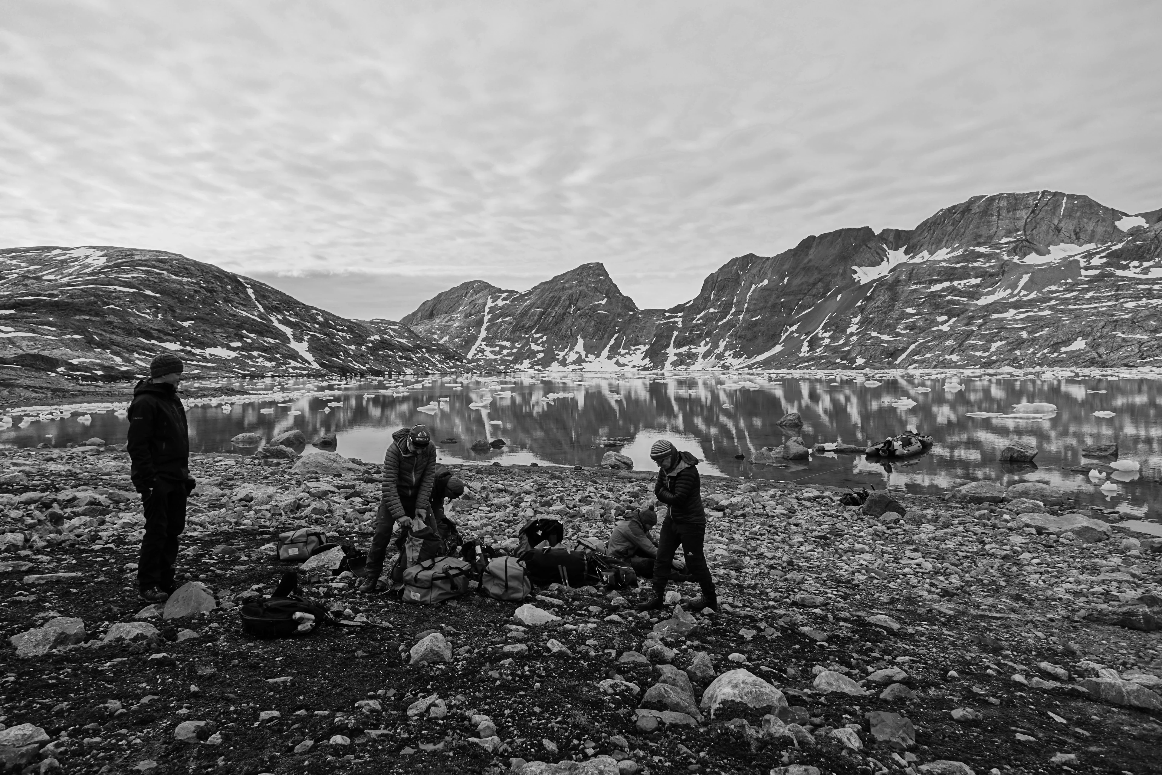 Wondering in Watkins Fjord, East Greenland