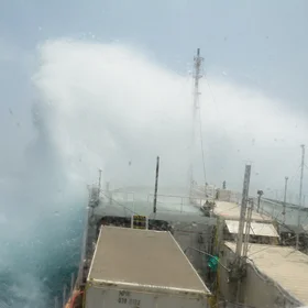 Measurements in the Indian Ocean!