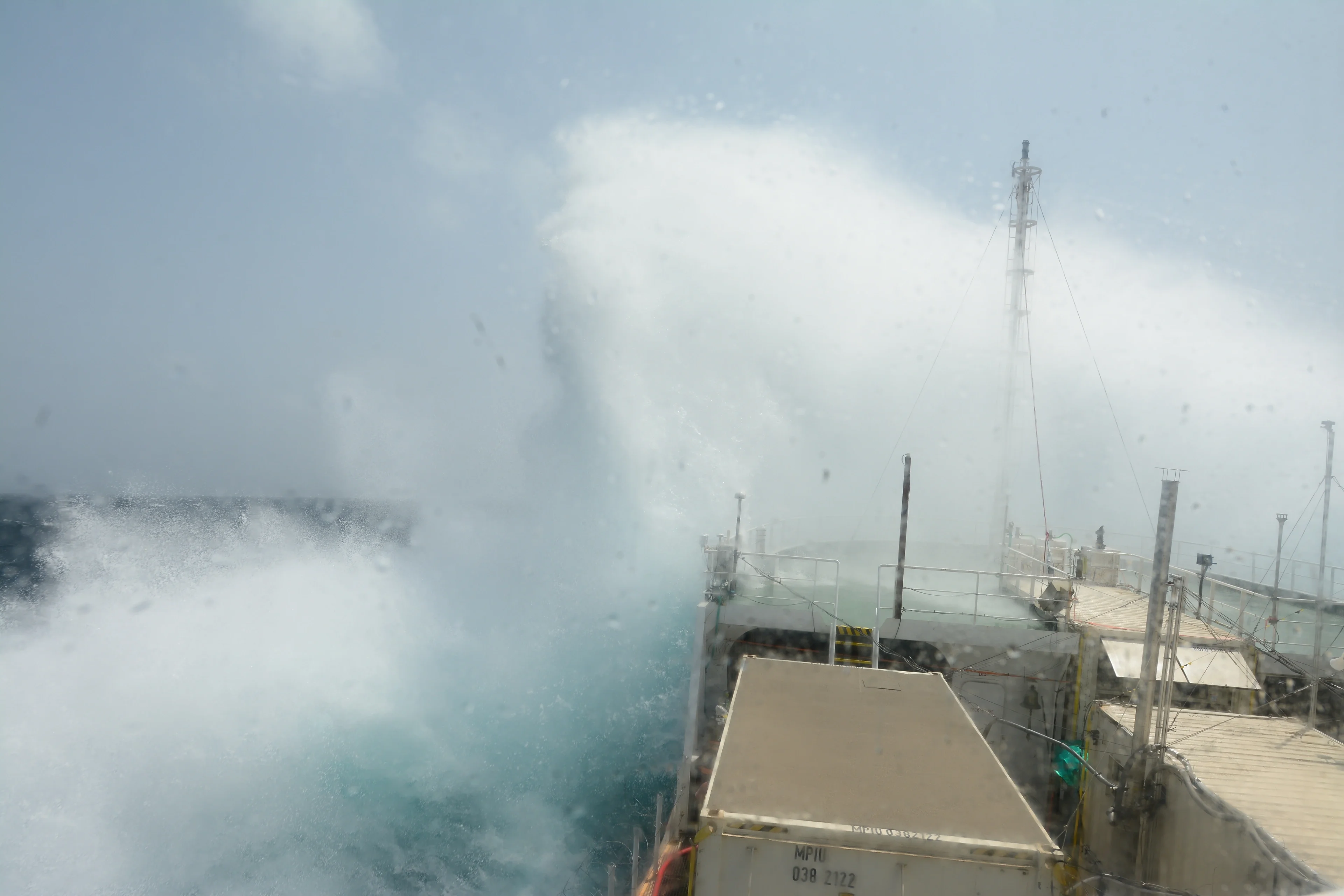 Measurements in the Indian Ocean!
