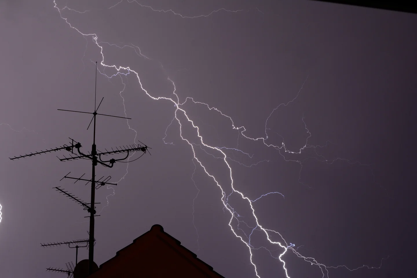 Thunderstorm in Mainz