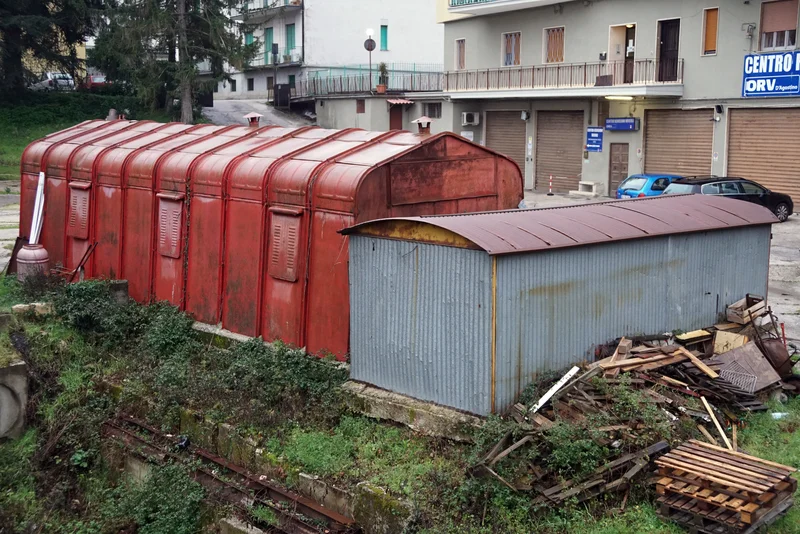 Avellino: modern reuse of an old iron  prefabricated  of  the  1962 earthquake emergency