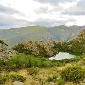 Glacial Lake - Lagoa da Serpe, Trevinca, Galicia, Spain.