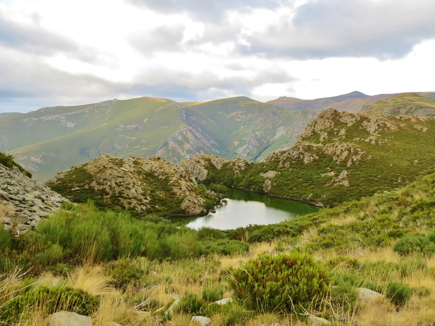 Glacial Lake - Lagoa da Serpe, Trevinca, Galicia, Spain.