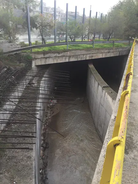 Kifisos river at Athens, Greece