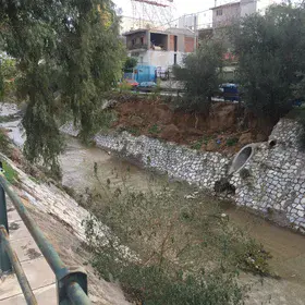 Kifisos river at Athens, Greece