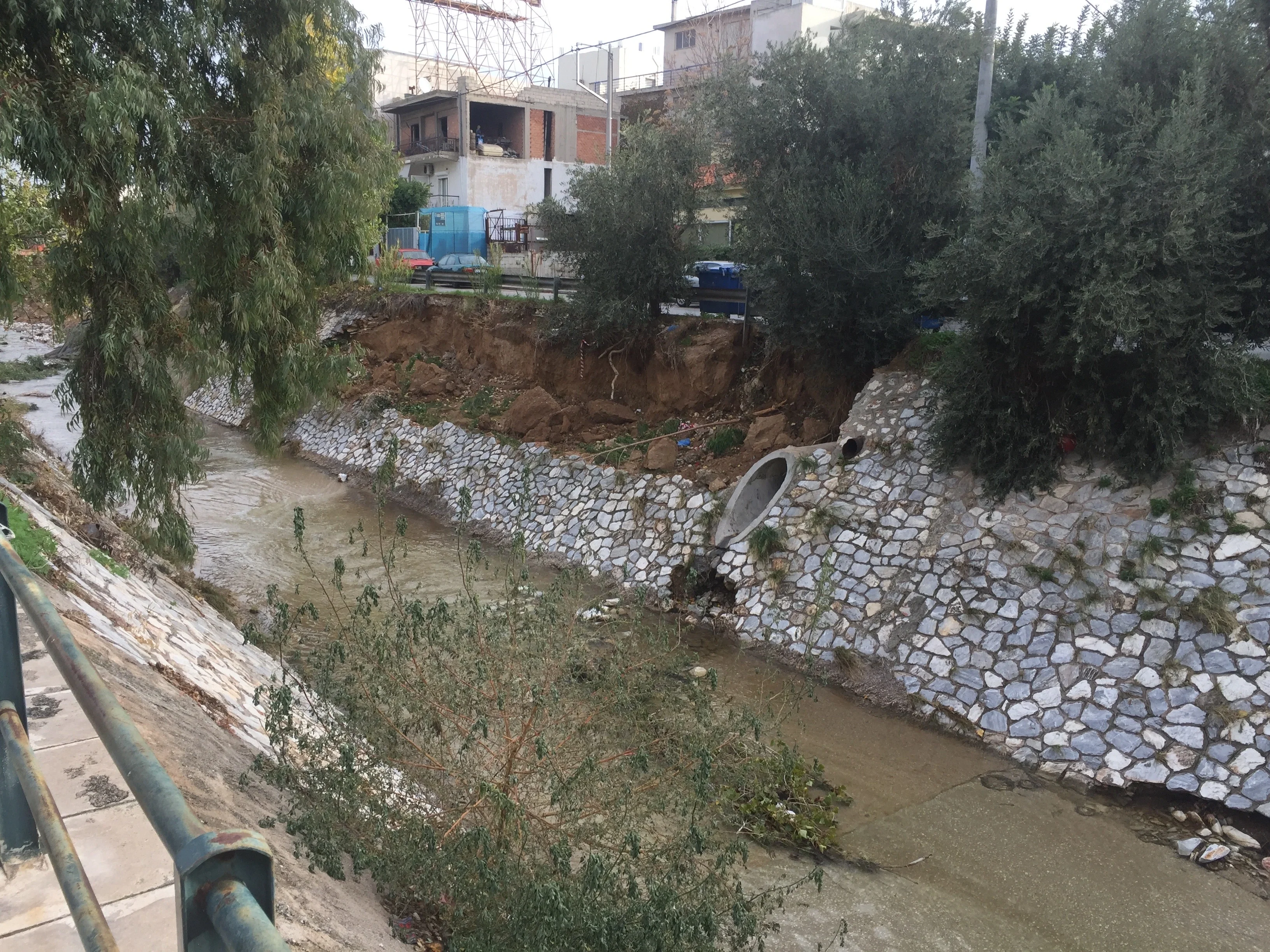 Kifisos river at Athens, Greece