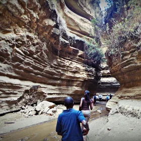 Hellsgate Gouge Kenyan Rift Valley