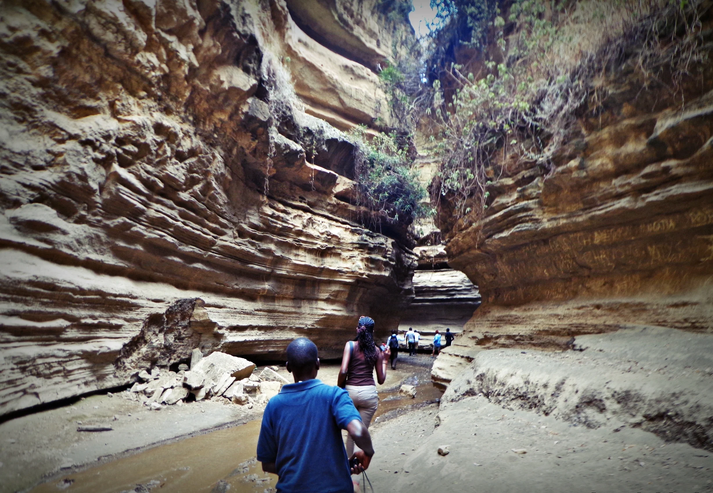 Hellsgate Gouge Kenyan Rift Valley