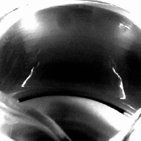Crystal Progression Supercooled Water Surface