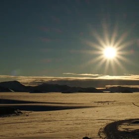 Utsteinen Mountains in Antarctica