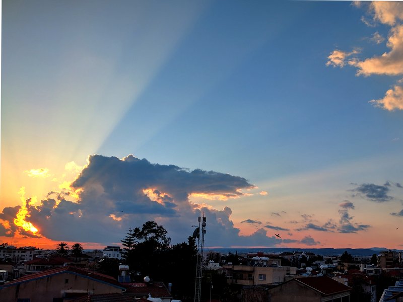 Sunset over Limassol