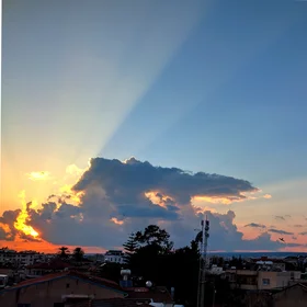 Sunset over Limassol