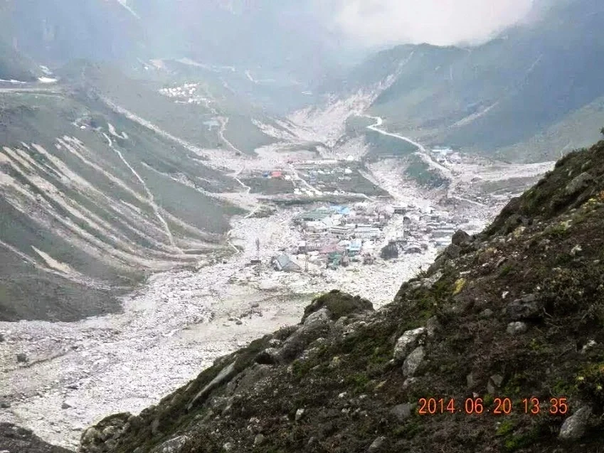 Aftermath caused by Cloud Burst and Flood in Kedarnath, Uttarakhand, India